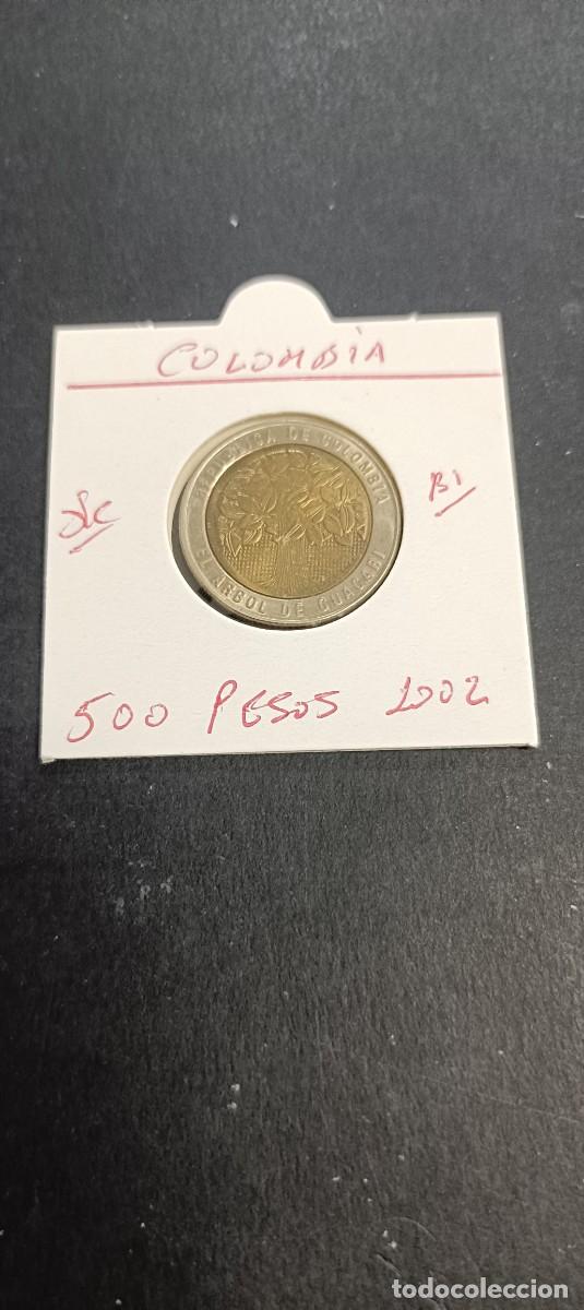 Monedas antiguas de Am&eacute;rica: COLOMBIA 500 PESOS 2002 S/C KM=286 (BIMETALICA)