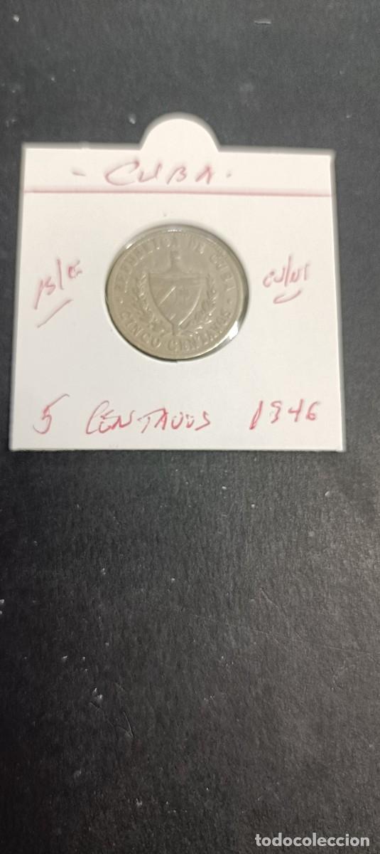 Monedas antiguas de Am&eacute;rica: CUBA 5 CENTAVOS 1946 BC KM=11.3 (CUPRONIQUEL)
