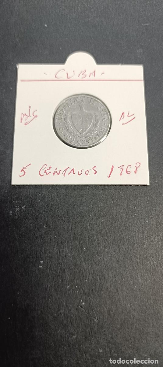 Monedas antiguas de Am&eacute;rica: CUBA 5 CENTAVOS 1968 BC KM=34 (LUMINIO)