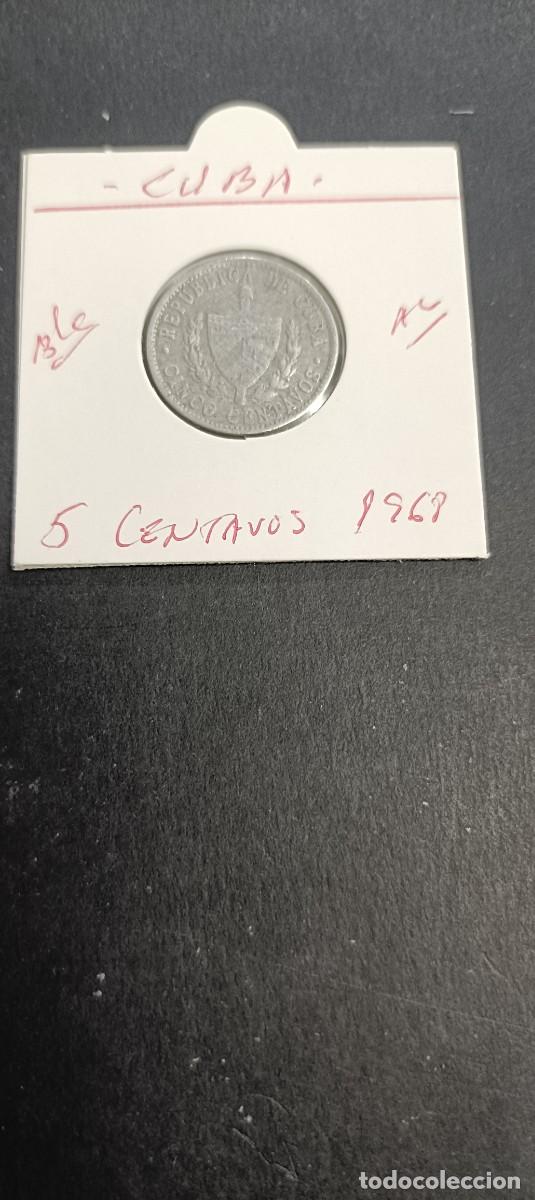 Monedas antiguas de Am&eacute;rica: CUBA 5 CENTAVOS 1968 BC KM=34 (LUMINIO)