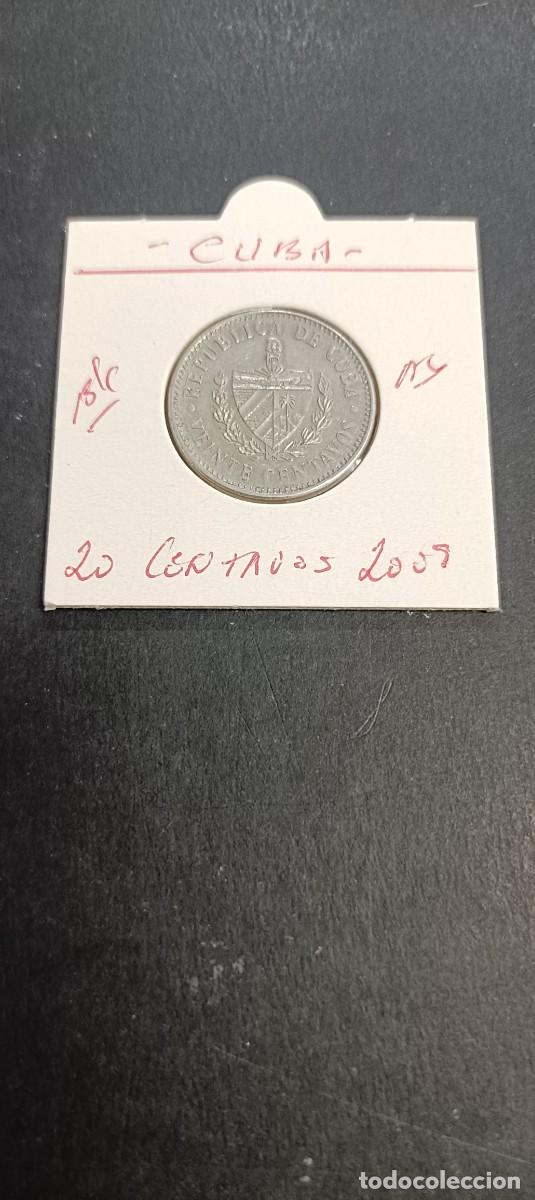 Monedas antiguas de Am&eacute;rica: CUBA 20 CENTAVOS 2009 BC KM=35.2 (ALUMINIO)