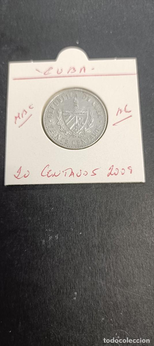 Monedas antiguas de Am&eacute;rica: CUBA 20 CENTAVOS 2009 MBC KM=35.2 (ALUMINIO)