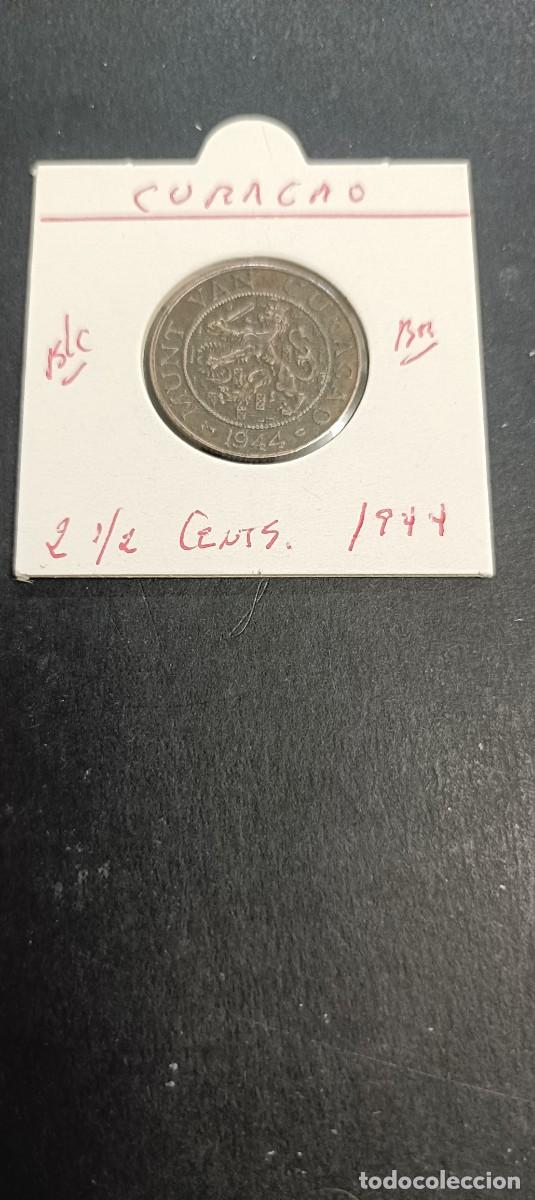Monedas antiguas de Am&eacute;rica: CURACAO 2 1/2 CENTIMOS 1944 BC KM=42 (BRONCE)
