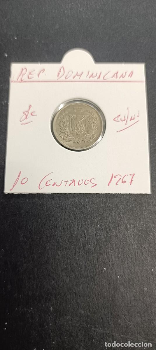 Monedas antiguas de Am&eacute;rica: REPUBLICA DOMINICANA 10 CENTIMOS 1967 S/C KM=19a (CUPRONIQUEL)