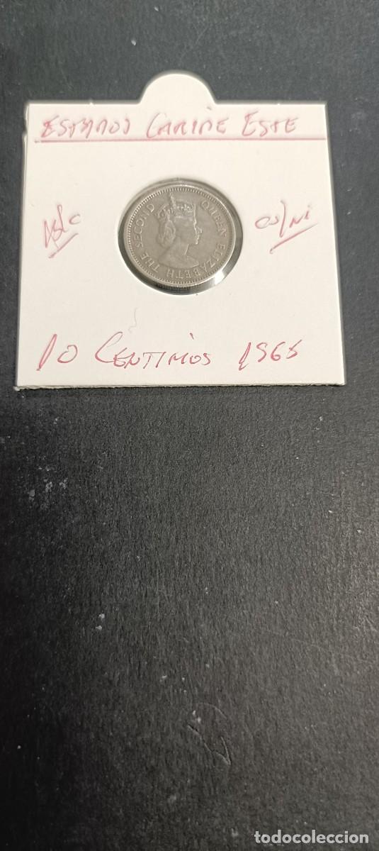 Monedas antiguas de Am&eacute;rica: ESTADOS CARIBE DEL ESTE 10 CENTIMOS 1965 BC KM=5(CUPRONIQUEL)