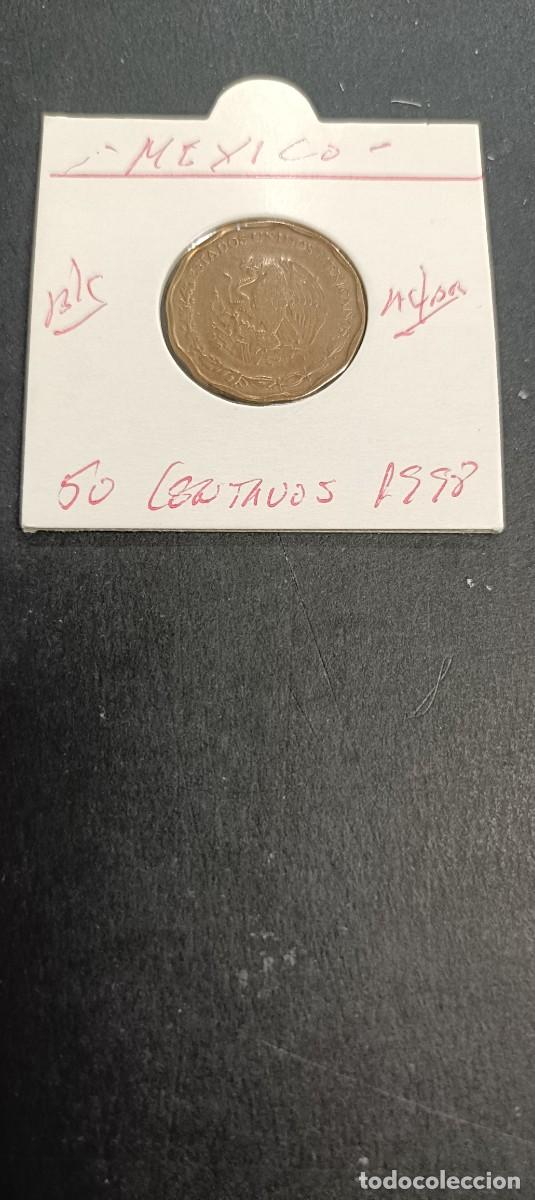 Monedas antiguas de Am&eacute;rica: MEXICO 50 CENTAVOS 1998 BC KM=549 (ALUMINIO-BRONCE)
