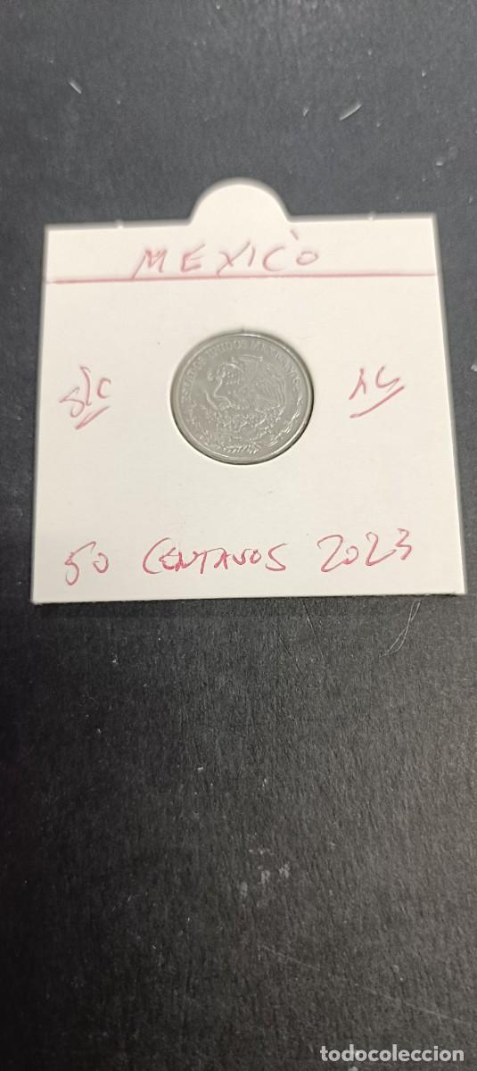 Monedas antiguas de Am&eacute;rica: MEXICO 50 CENTAVOS 2023 S/C KM=936 (ACERO)