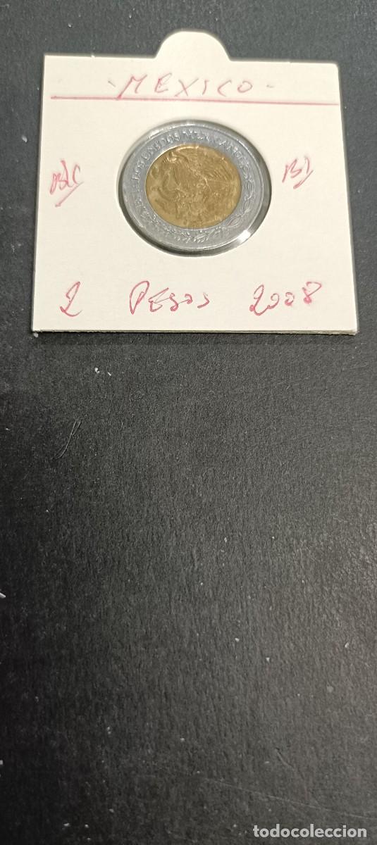Monedas antiguas de Am&eacute;rica: MEXICO 2 PESOS 2008 BC KM=604 (BIMETALICA)