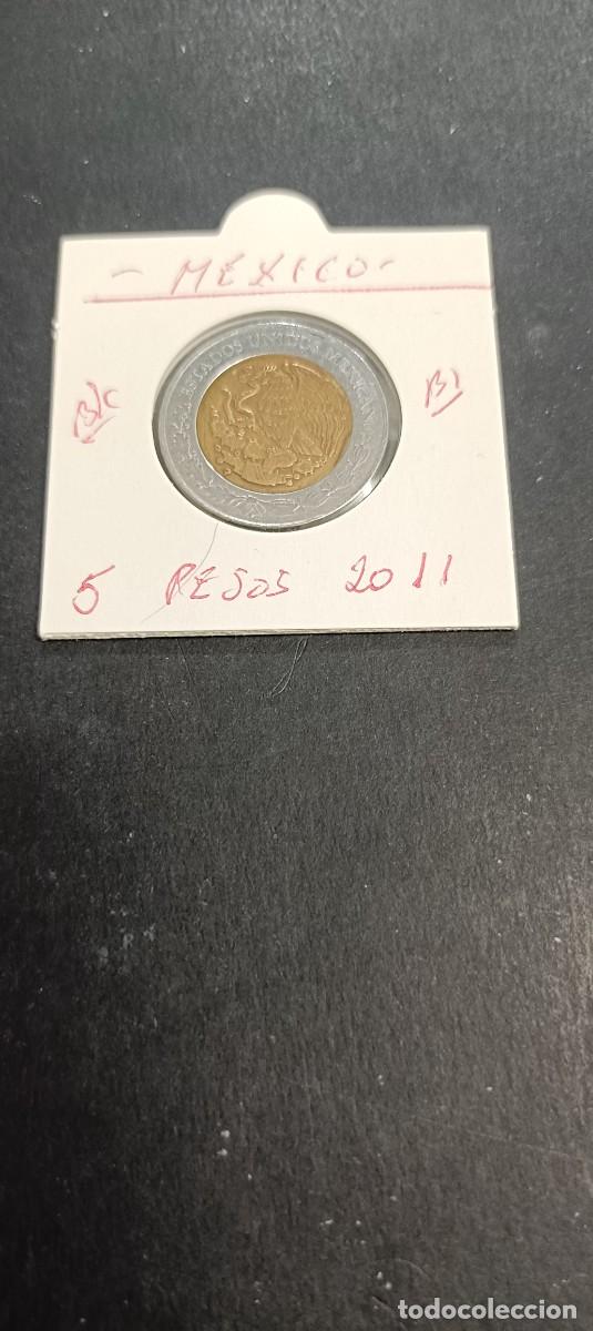 Monedas antiguas de Am&eacute;rica: MEXICO 5 PESOS 2011 BC KM=605 (BIMETALICA)