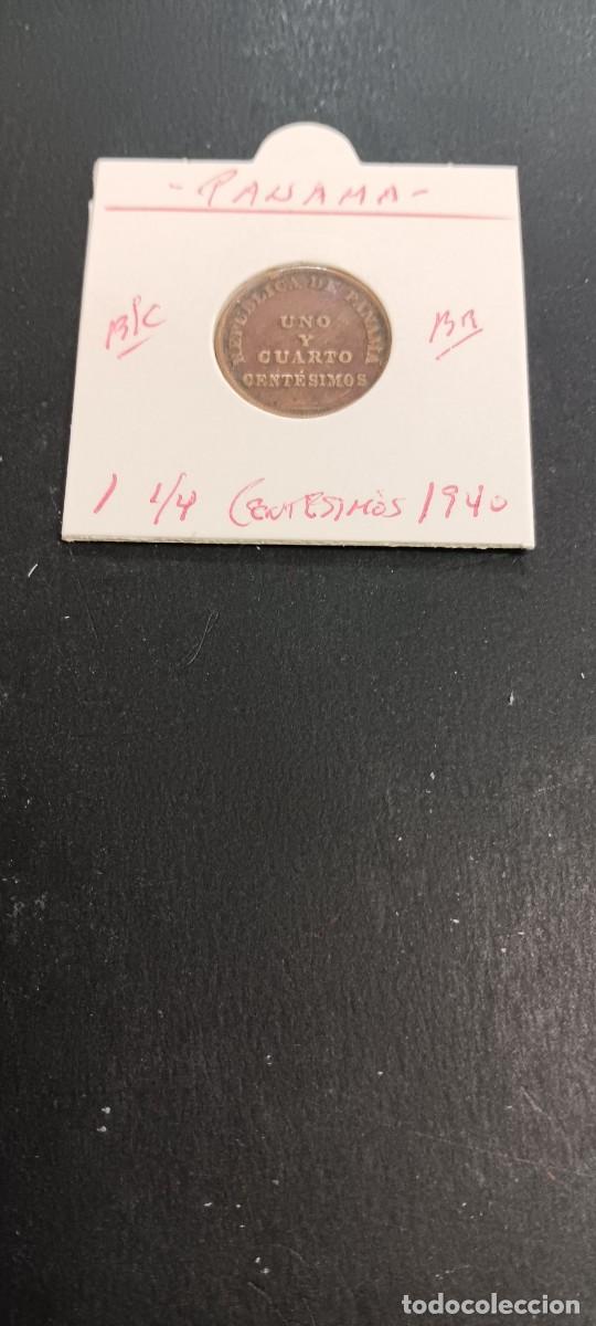 Monedas antiguas de Am&eacute;rica: PANAMA 1 1/4 CENTESIMOS 1940 BC KM=15 (BRONCE)
