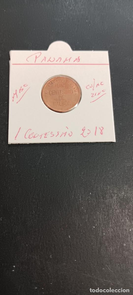 Monedas antiguas de Am&eacute;rica: PANAMA 1 CENTESIMO 2018 MBC KM=125 (COBRE-ACERO-ZINC)
