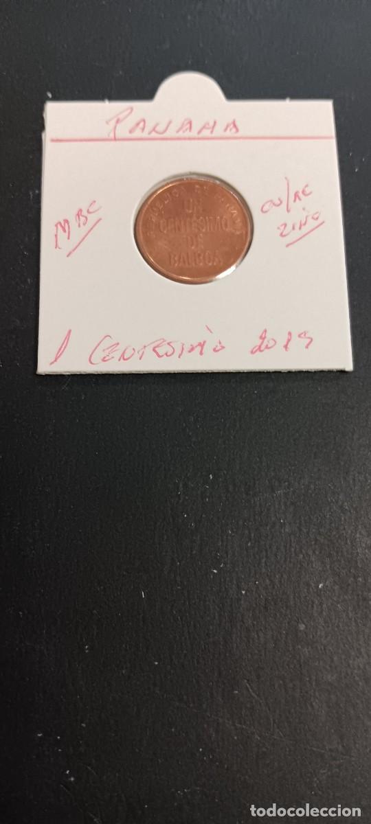 Monedas antiguas de Am&eacute;rica: PANAMA 1 CENTESIMO 2019 MBC KM=125 (COBRE-ACERO-ZINC)
