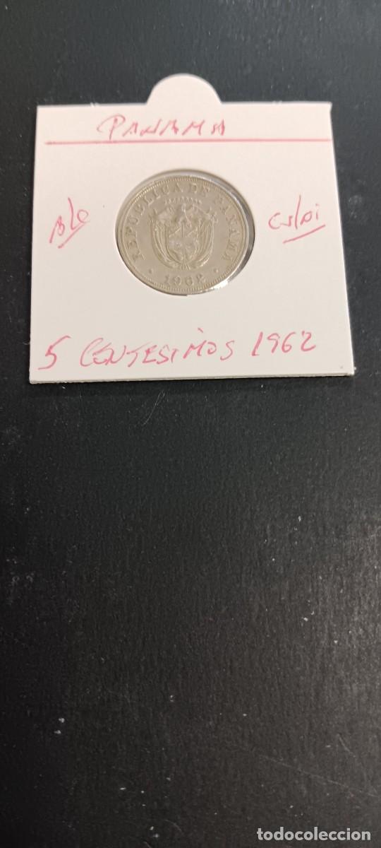 Monedas antiguas de Am&eacute;rica: PANAMA 5 CENTESIMOS 1962 BC KM=23.2(CUPRONIQUEL)