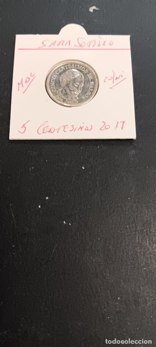 Monedas antiguas de Am&eacute;rica: PANAMA 5 CENTESIMOS 2017 MBC KM=133(CUPRONIQUEL)SARA SOTILLO