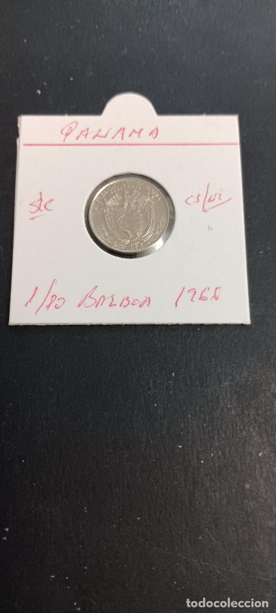 Monedas antiguas de Am&eacute;rica: PANAMA 1/10 BALBOA 1966 S/C KM=10 (CUPRONIQUEL)
