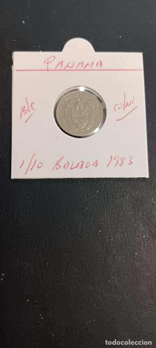 Monedas antiguas de Am&eacute;rica: PANAMA 1/10 BALBOA 1983 BC KM=10 (CUPRONIQUEL)