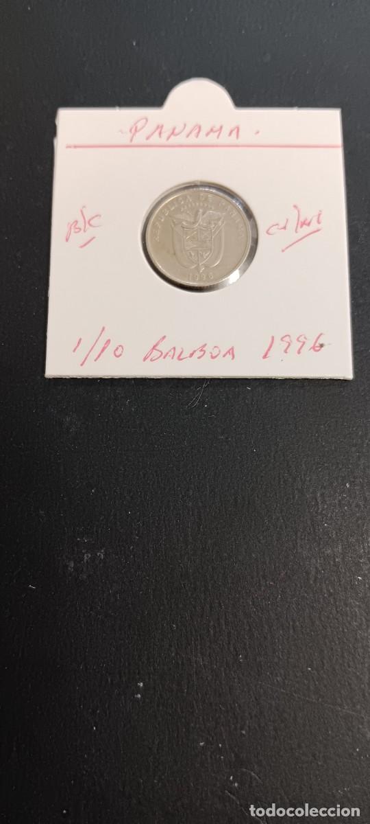 Monedas antiguas de Am&eacute;rica: PANAMA 1/10 BALBOA 1996 BC KM=127 (CUPRONIQUEL)