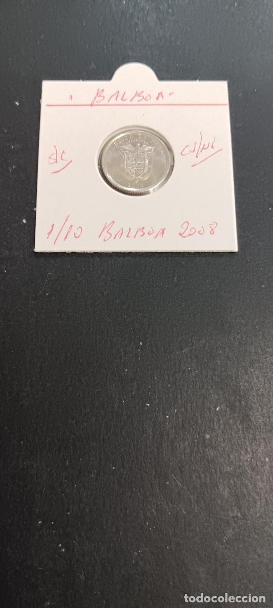Monedas antiguas de Am&eacute;rica: PANAMA 1/10 BALBOA 2008 S/C KM=127 (CUPRONIQUEL)