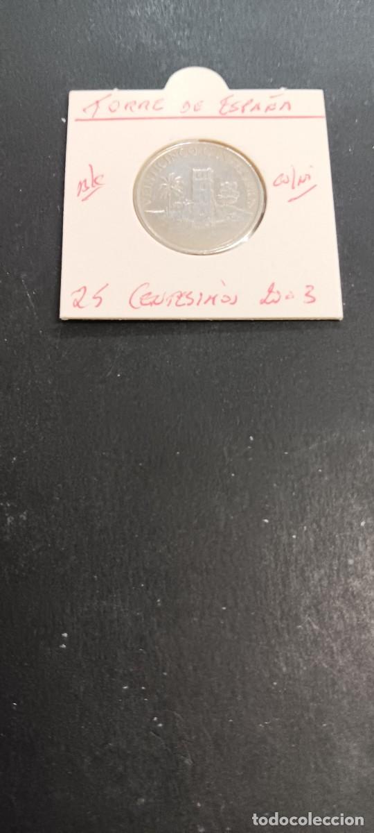 Monedas antiguas de Am&eacute;rica: PANAMA 25 CENTESIMOS 2003 BC KM=135(CUPRONIQUEL) TORRE DE ESPA&Ntilde;A
