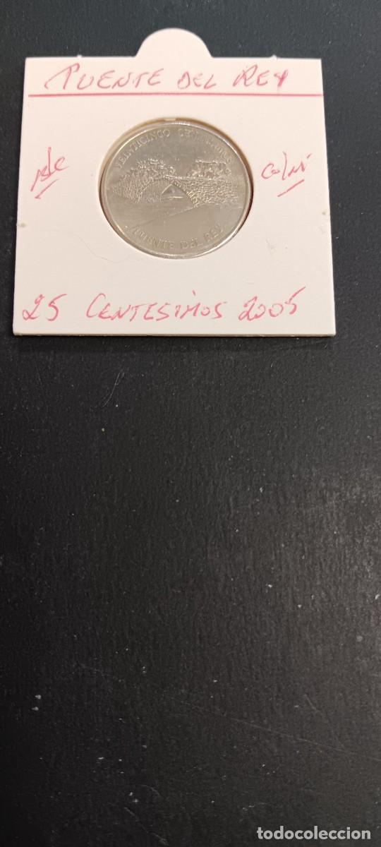 Monedas antiguas de Am&eacute;rica: PANAMA 25 CENTESIMOS 2005 BC KM=136(CUPRONIQUEL) PUENTE DEL REY
