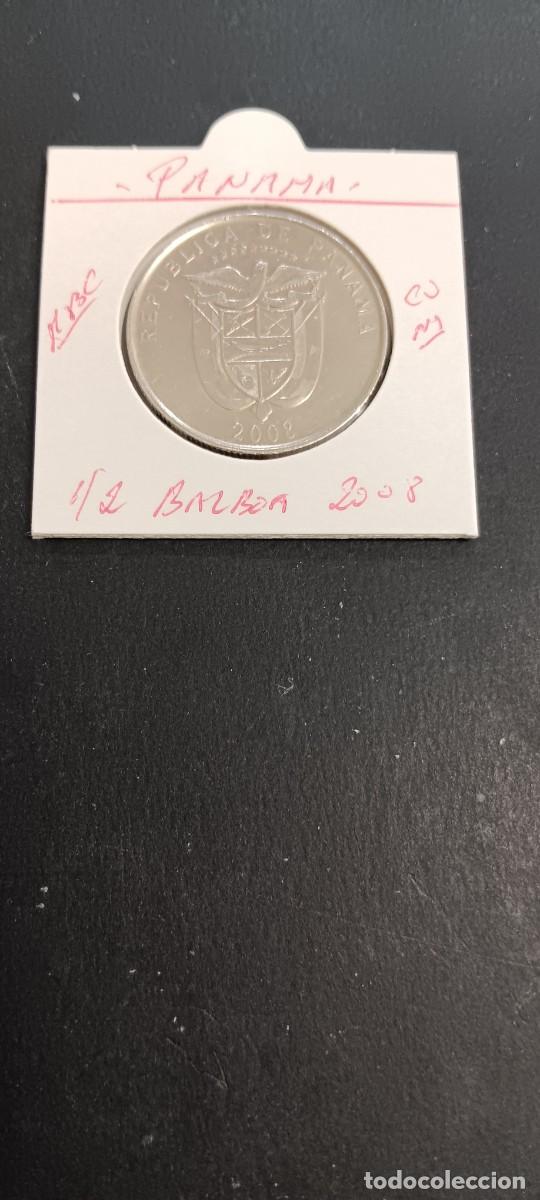 Monedas antiguas de Am&eacute;rica: PANAMA 1/2 BALBOA 2008 MBC KM=129(CUPRONIQUEL)