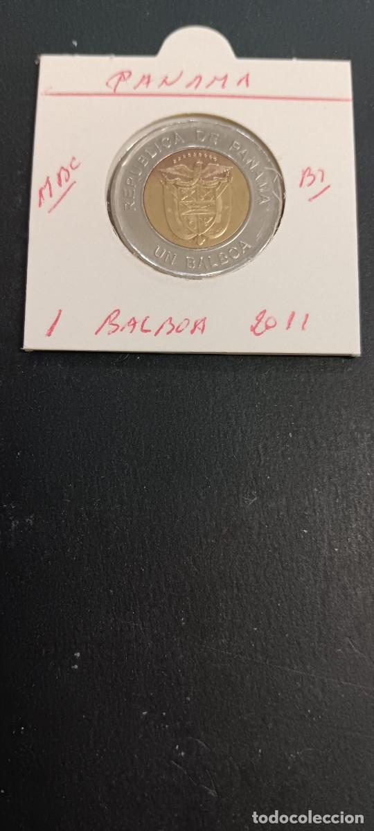 Monedas antiguas de Am&eacute;rica: PANAMA 1 BALBOA 2011 MBC KM=141(BIMETALICA)