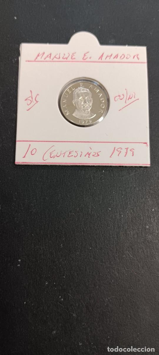 Monedas antiguas de Am&eacute;rica: PANAMA 10 CENTESIMOS 1979 S/C KM=36.1(CUPRONIQUEL)MANUEL E. AMADOR