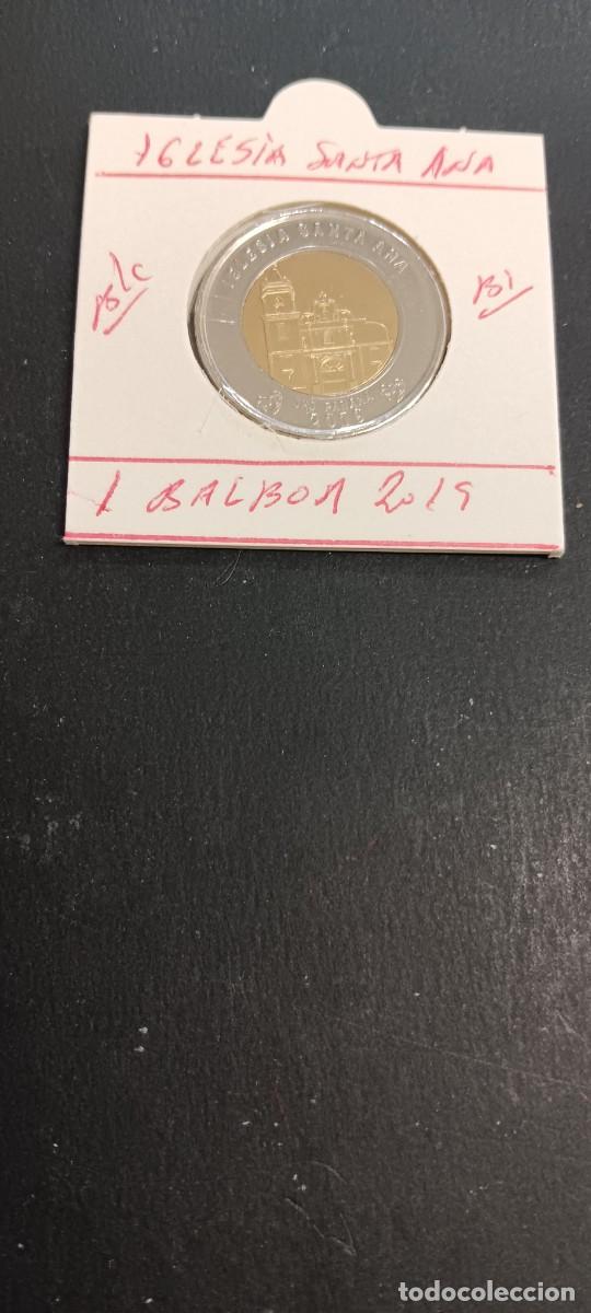 Monedas antiguas de Am&eacute;rica: PANAMA 1 BALBOA 2019 BC KM=NEW(BIMETALICA)IGLESIA DE SANTA ANA