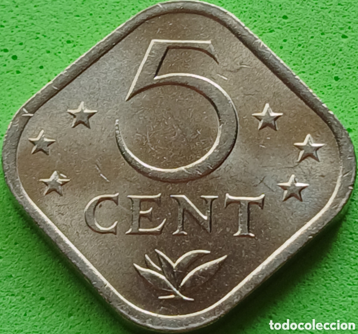 Monedas antiguas de Am&eacute;rica: Antillas Neerlandesas 5 cent 1971 km#13