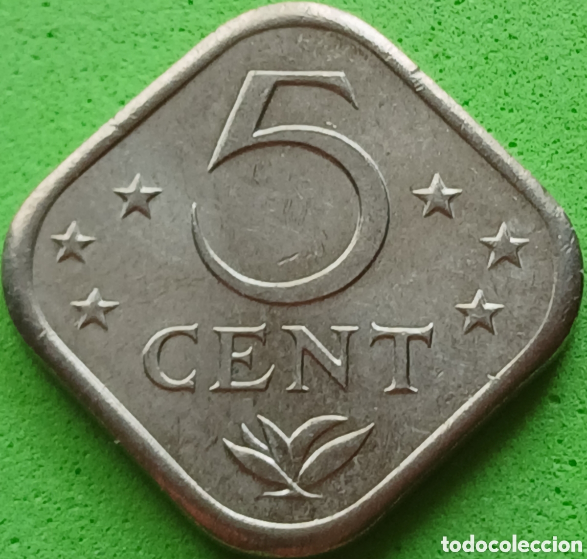 Monedas antiguas de Am&eacute;rica: Antillas Neerlandesas 5 cent 1978 km#13