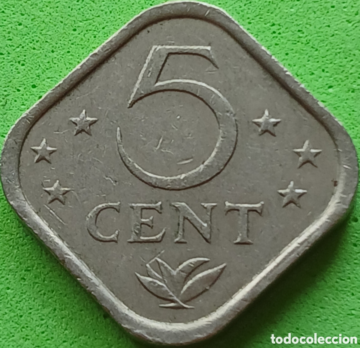 Monedas antiguas de Am&eacute;rica: Antillas Neerlandesas 5 cent 1985 km#13