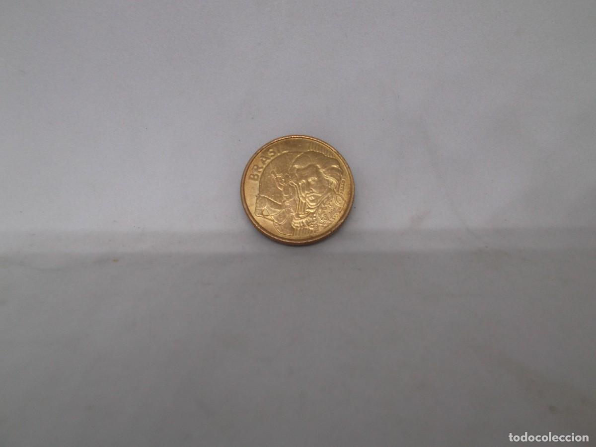 Monedas antiguas de Am&eacute;rica: Moneda de Brasil 2019 10 centavos - Foto 2