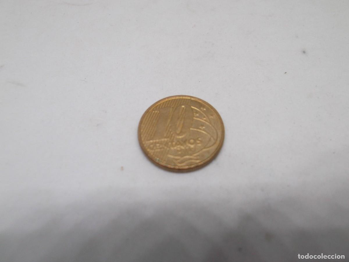 Monedas antiguas de Am&eacute;rica: Moneda de Brasil 2019 10 centavos - Foto 3