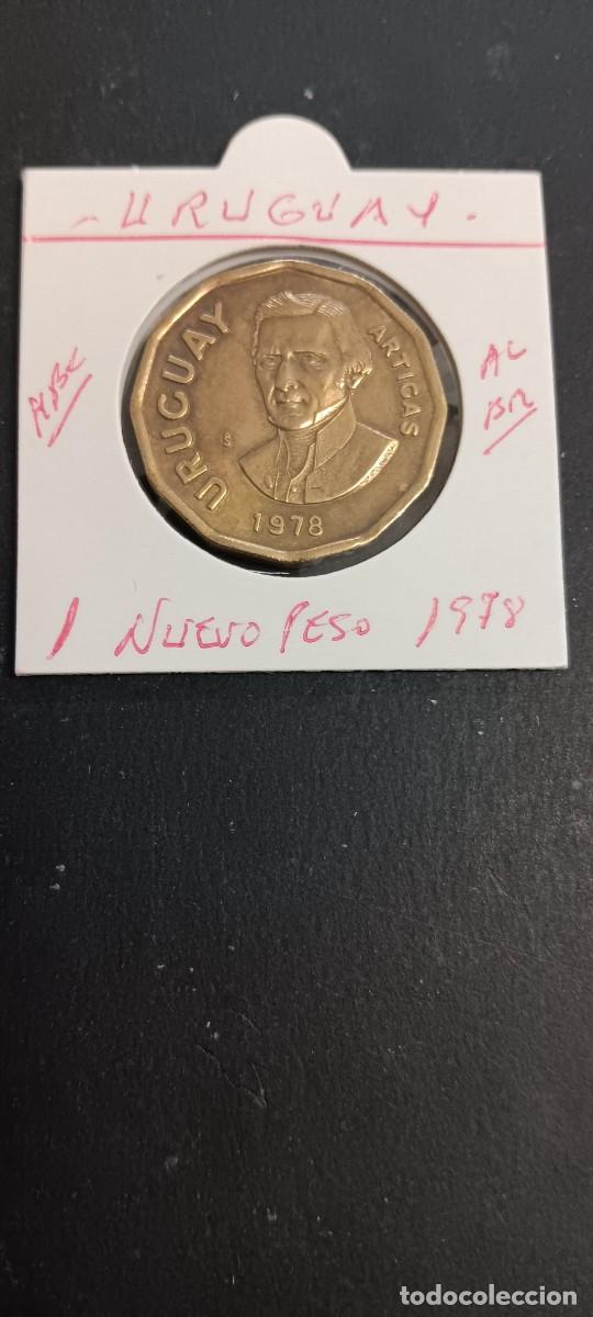 Monete antiche di America: URUGUAY 1 NUEVO PESO 1978 MBC KM=69 (ALUMINIO-BRONCE)