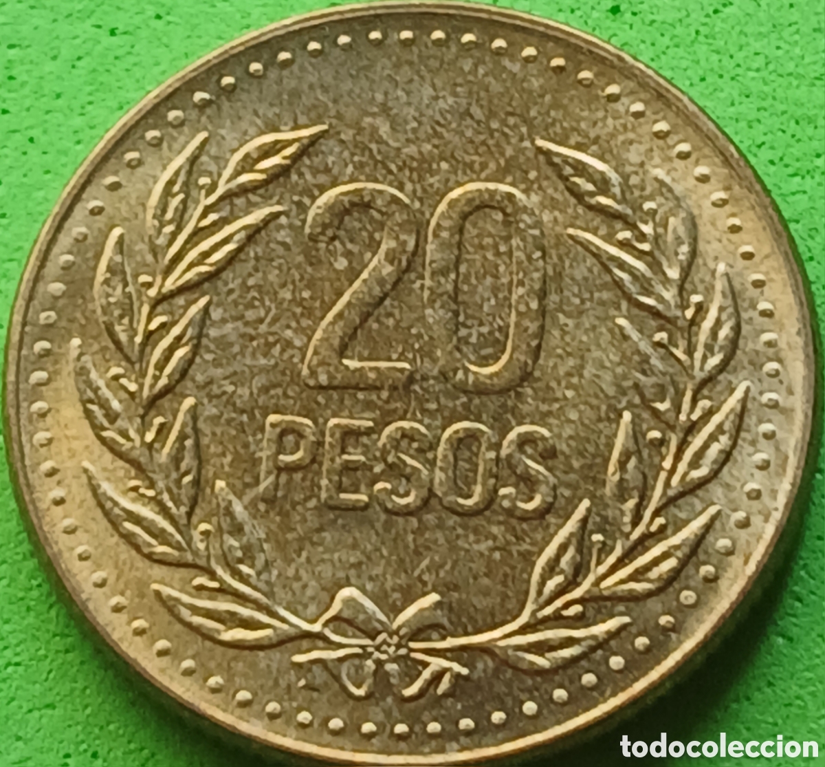 Monedas antiguas de Am&eacute;rica: Colombia 20 pesos 1992 km#282