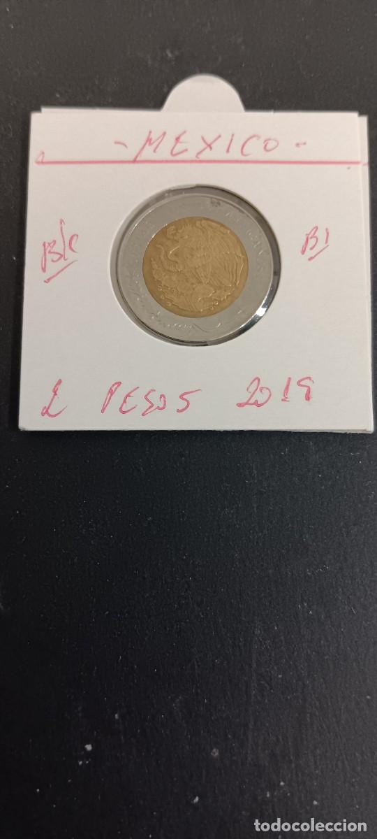 Monedas antiguas de Am&eacute;rica: MEXICO 2 PESOS 2019 BC KM=604 (BIMETALICA)