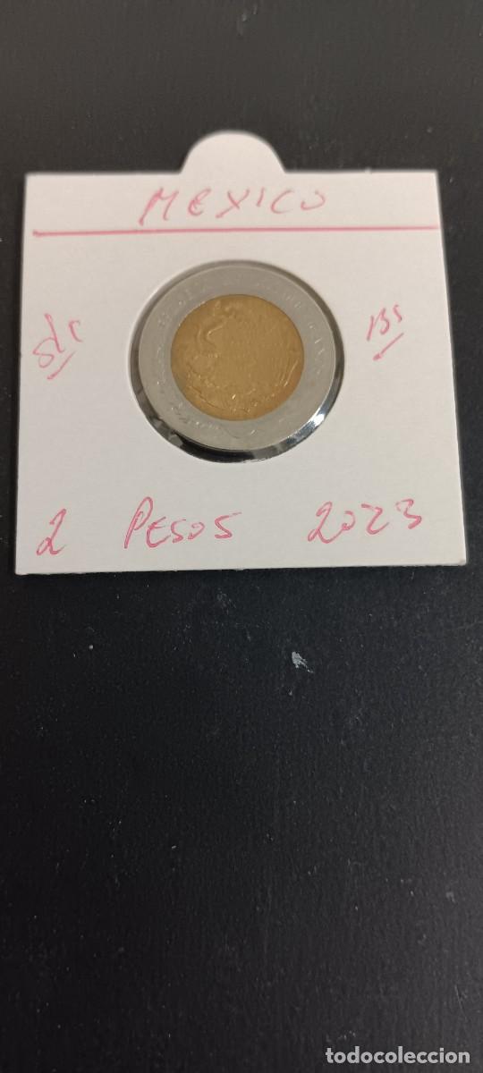 Monedas antiguas de Am&eacute;rica: MEXICO 2 PESOS 2023 S/C KM=604 (BIMETALICA)
