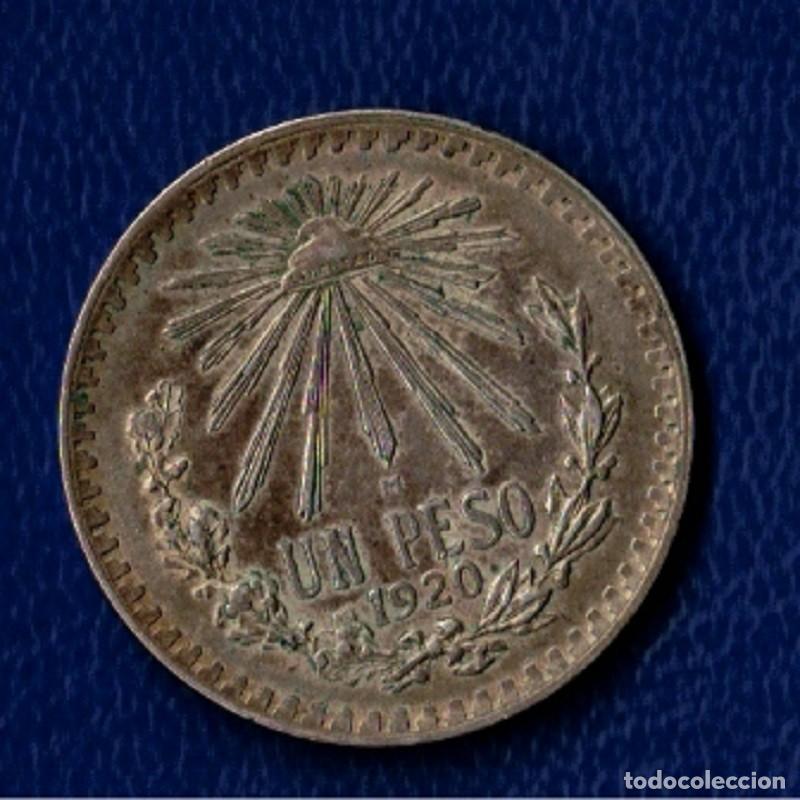 Monedas antiguas de Am&eacute;rica: MEXICO. A&Ntilde;O 1920 1 PESO PLATA ( 720 )