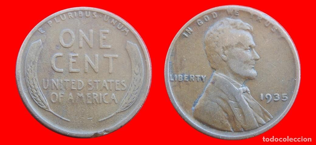 Monedas antiguas de Am&eacute;rica: 1 CENTAVO 1935 USA-150433