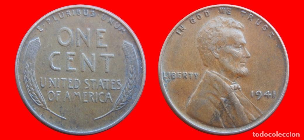 Monedas antiguas de Am&eacute;rica: 1 CENTAVO 1941 USA-150438