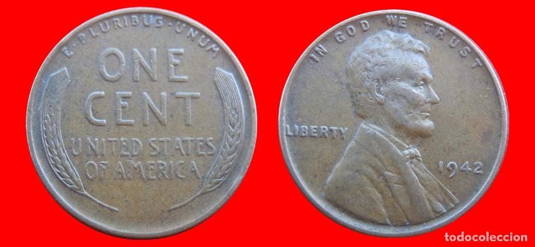 Monedas antiguas de Am&eacute;rica: 1 CENTAVO 1942 USA-150439