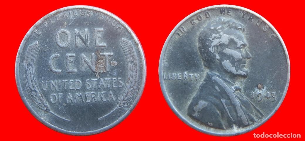 Monedas antiguas de Am&eacute;rica: 1 CENTAVO 1943 USA-150440