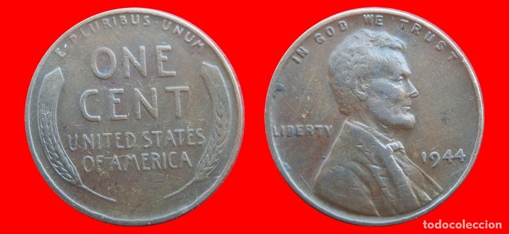 Monedas antiguas de Am&eacute;rica: 1 CENTAVO 1944 USA-150441