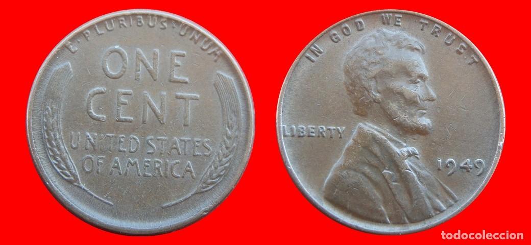 Monedas antiguas de Am&eacute;rica: 1 CENTAVO 1949 USA-150444