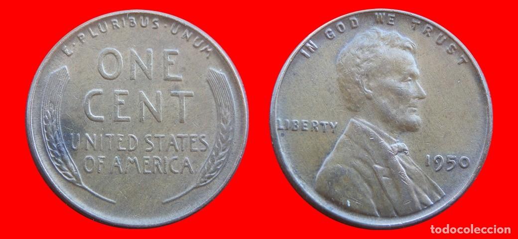 Monedas antiguas de Am&eacute;rica: 1 CENTAVO 1950 USA-150445