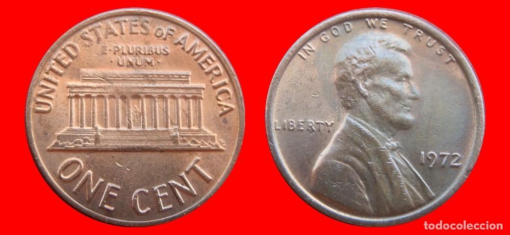 Monedas antiguas de Am&eacute;rica: 1 CENTAVO 1972 USA-150456