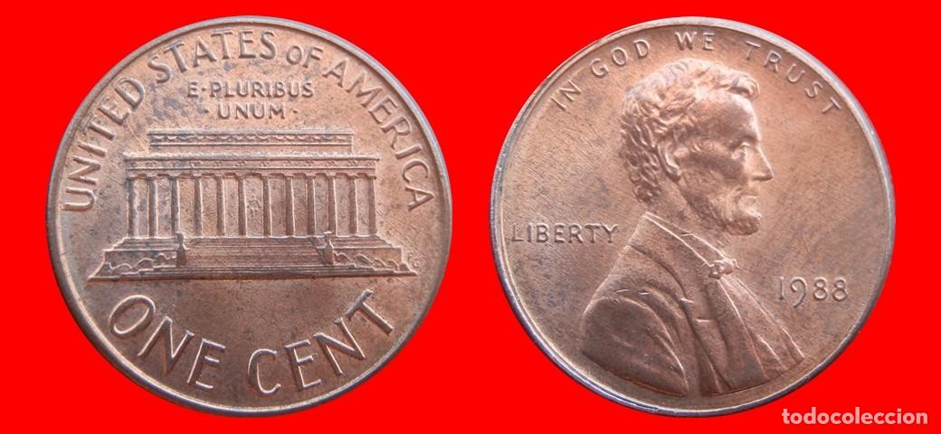 Monedas antiguas de Am&eacute;rica: 1 CENTAVO 1988 USA-150458