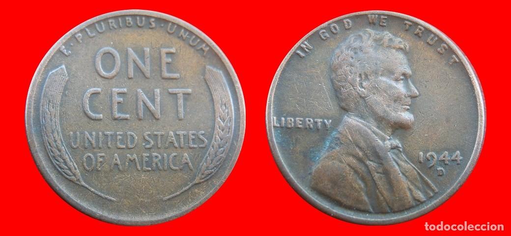 Monedas antiguas de Am&eacute;rica: 1 CENTAVO 1944-D USA-150466