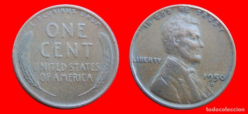 Monedas antiguas de Am&eacute;rica: 1 CENTAVO 1950-D USA-150467