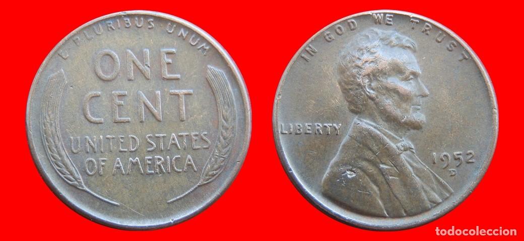 Monedas antiguas de Am&eacute;rica: 1 CENTAVO 1952-D USA-150468